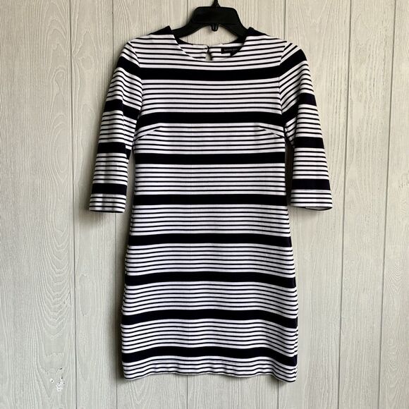 Banana Republic Striped Dress Size 0 - Picture 1 of 4